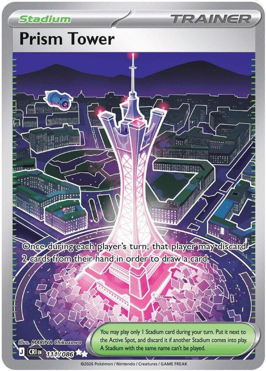 Prism Tower - 111/086 - ME04: Chaos Rising (CRI)