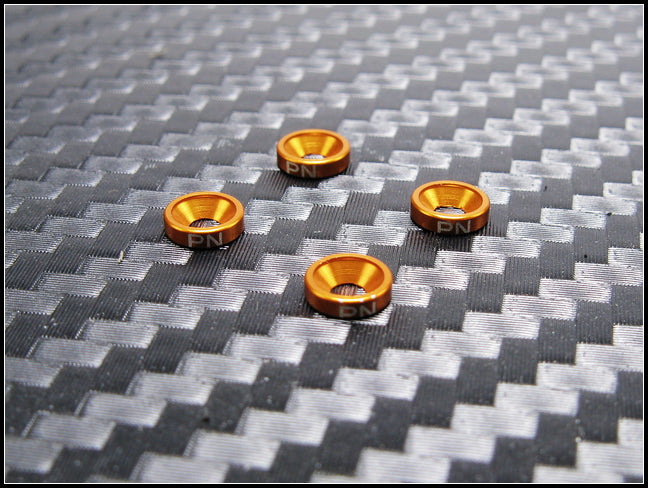 PN Racing Alum M2 Countersunk Washer (4)