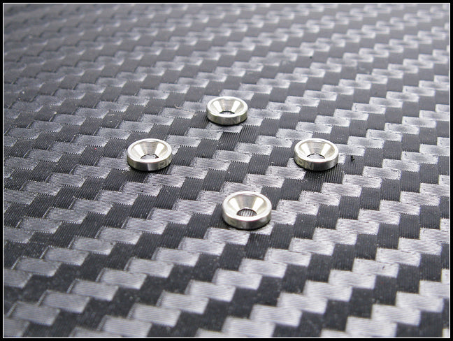 PN Racing Alum M2 Countersunk Washer (4)