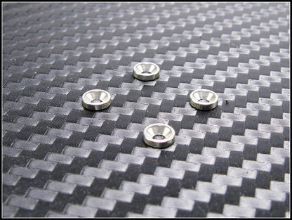 PN Racing Alum M2 Countersunk Washer (4)