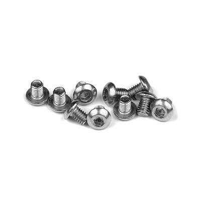 XRAY Hex Screw SH M3x4 -Stainless (10)