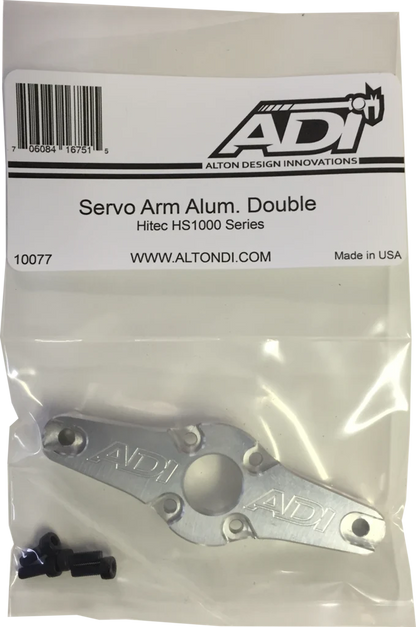 ADI Aluminum Double Steering Horn Hitec HS 1005, 1100, 1000(10077)