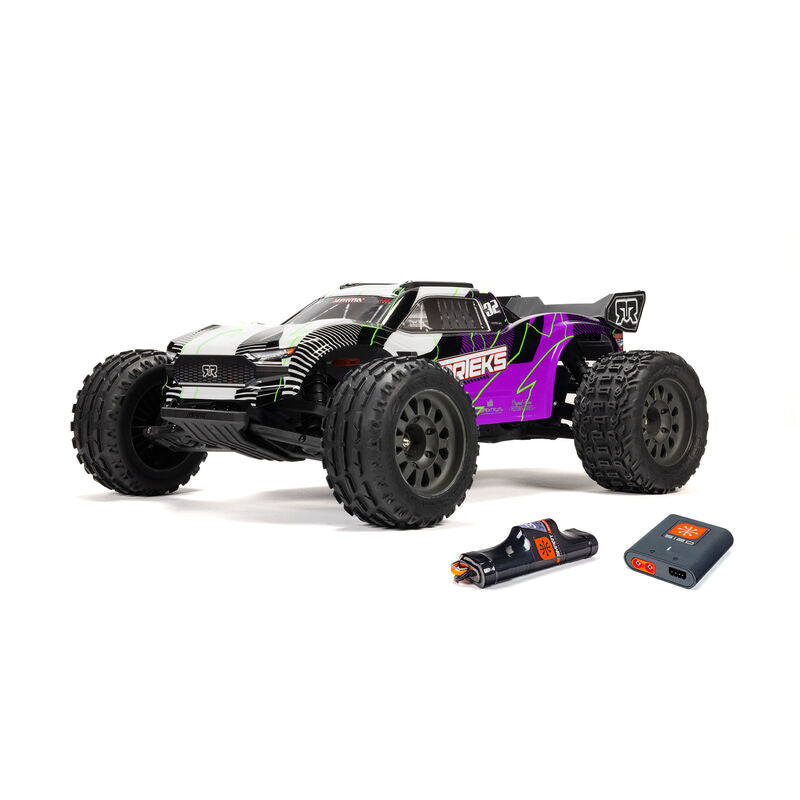 Arma - 1/10 VORTEKS MEGA 550 2WD Stadium Truck RTR with Battery & Charger