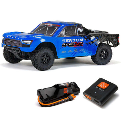 Arrma 1/10 SENTON 4X2 BOOST MEGA 550 Brushed Short Course Truck RTR with Battery & Charger