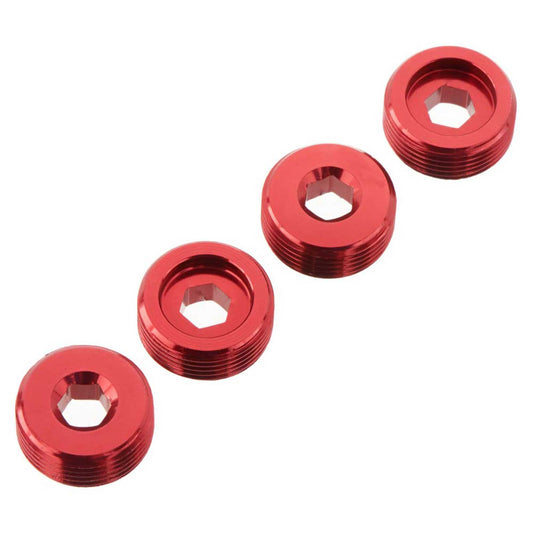 Arrma Nut Front Hub Aluminum Red (4)