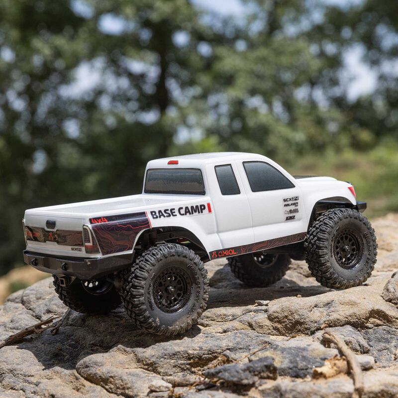 *** PRE ORDER*** Axial1/24 SCX24 Base Camp 4WD Rock Crawler Brushed RTR with Battery & Charger