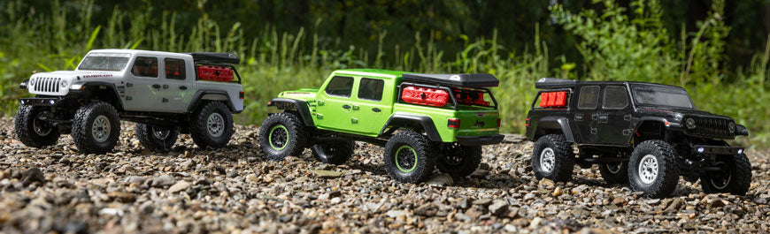 Axial 1/24 SCX24 Jeep JT Gladiator 4WD Rock Crawler Brushed RTR