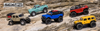 Axial 1/24 SCX24 2021 Ford Bronco 4WD Truck Brushed RTR