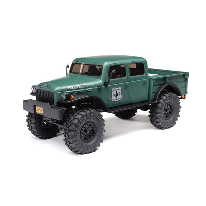 Axial SCX24 1/24  Dodge Power Wagon 4X4 Rock Crawler Brushed RTR