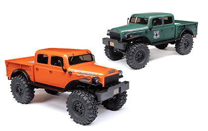 Axial SCX24 1/24  Dodge Power Wagon 4X4 Rock Crawler Brushed RTR