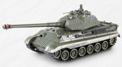 RC PRO Heng Long 1:28 R/C BATTLE TANK KING TIGER VS BUNKER