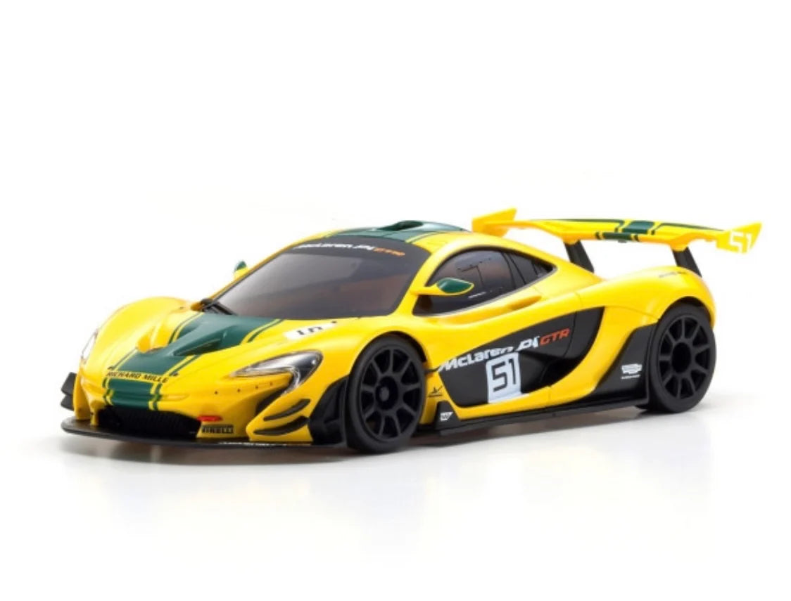 ***PRE-ORDER Mini-Z RWD MR-04 Ready Set McLaren P1 GTR Yellow/Green