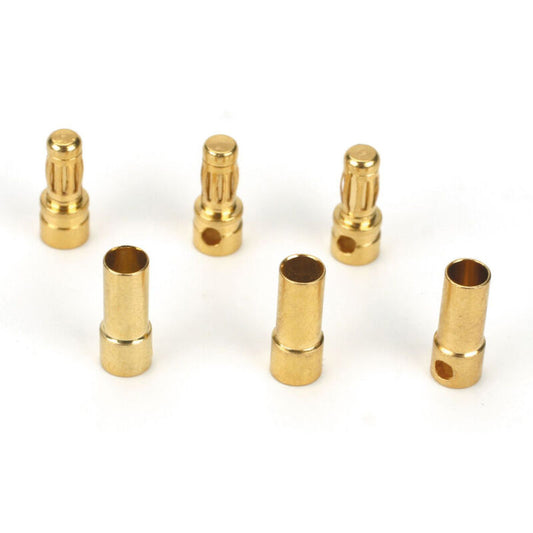 Dynamite Connector: Gold Bullet Set, 3.5mm (3)