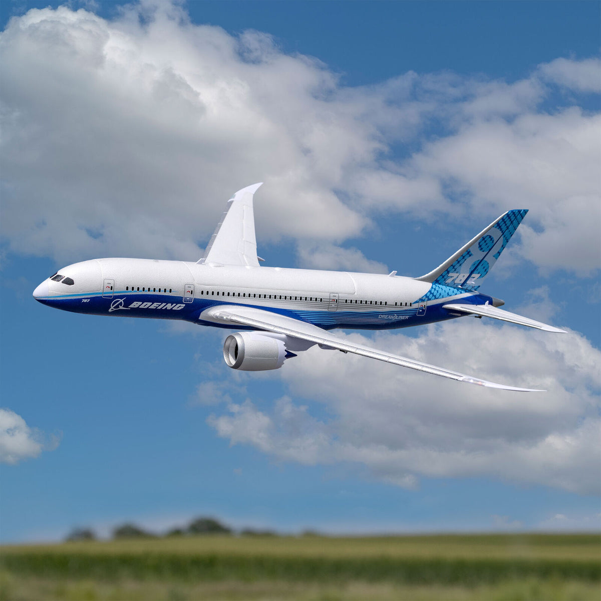 ***Pre-Order*** E-flite Micro Boeing 787 Dreamliner Twin 30mm EDF BNF Basic with AS3X and SAFE Select