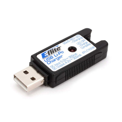 Eflite 1S USB Li-Po Charger, 300mA