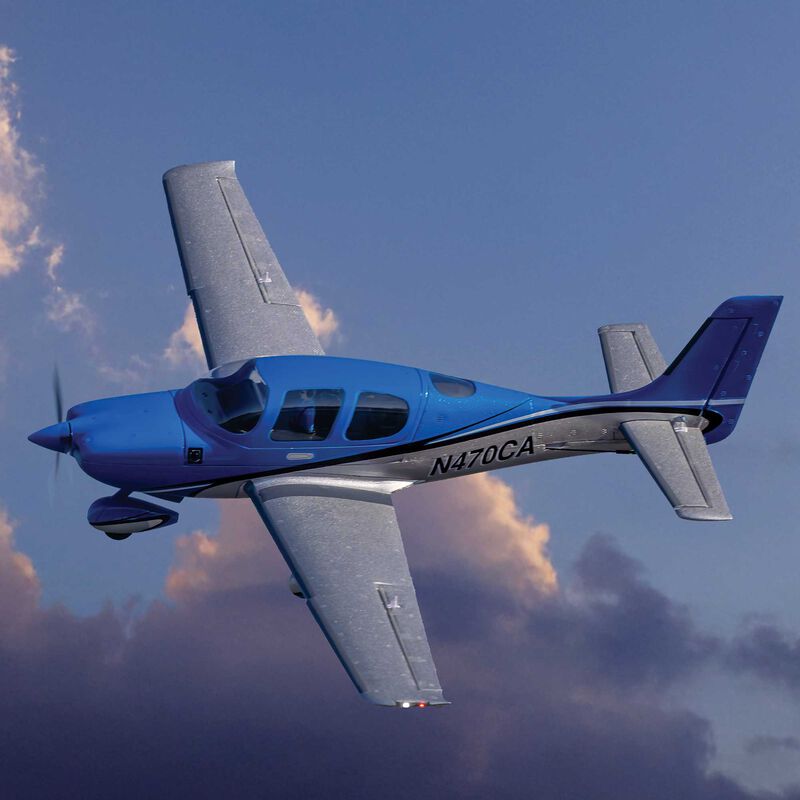 E-Flite UMX Cirrus SR22T BNF Basic with AS3X and SAFE Select