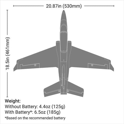 E-Flite Viper 30mm EDF Jet BNF Basic with Safe and AS3X