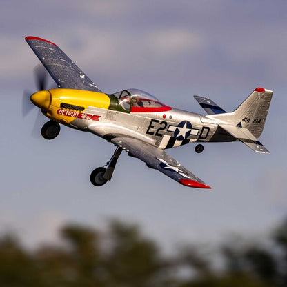 E-Flite UMX P-51D Mustang “Detroit Miss” BNF Basic with AS3X and SAFE Select