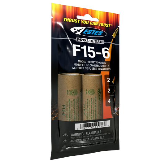 Estes Rockets F15-6 Engines (29 mm)