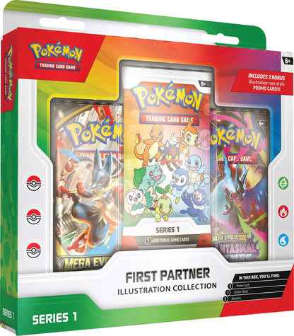 ***Pre-Order*** Pokémon TCG: First Partner Illustration Collections - Series 1