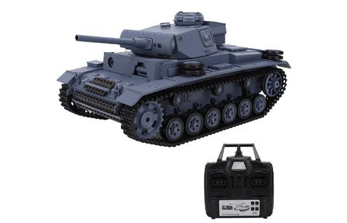 RC PRO Heng Long 1:16 German Panzer III type L RC Tank Full Pro
