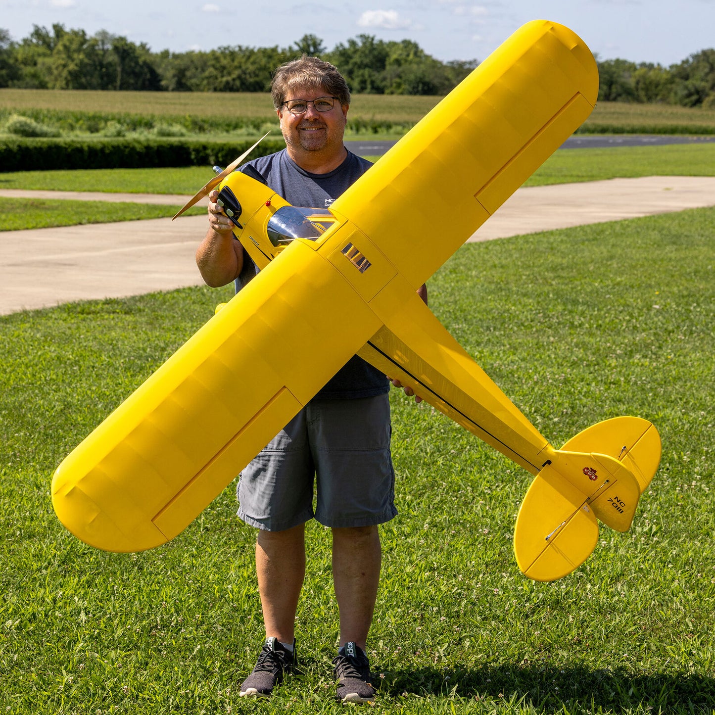 Hanger 9 J-3 Cub 10cc ARF, 82.5" Almost Ready-To-Fly