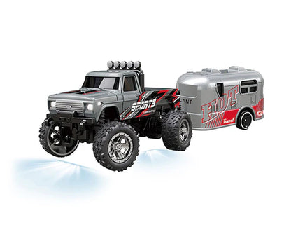 RC Pro 1/64 Crawler Truck w/ Trailer