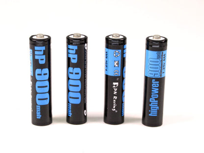 PN Racing High Power 900mah Ni-MH Rechargeable AAA Battery (4pcs)
