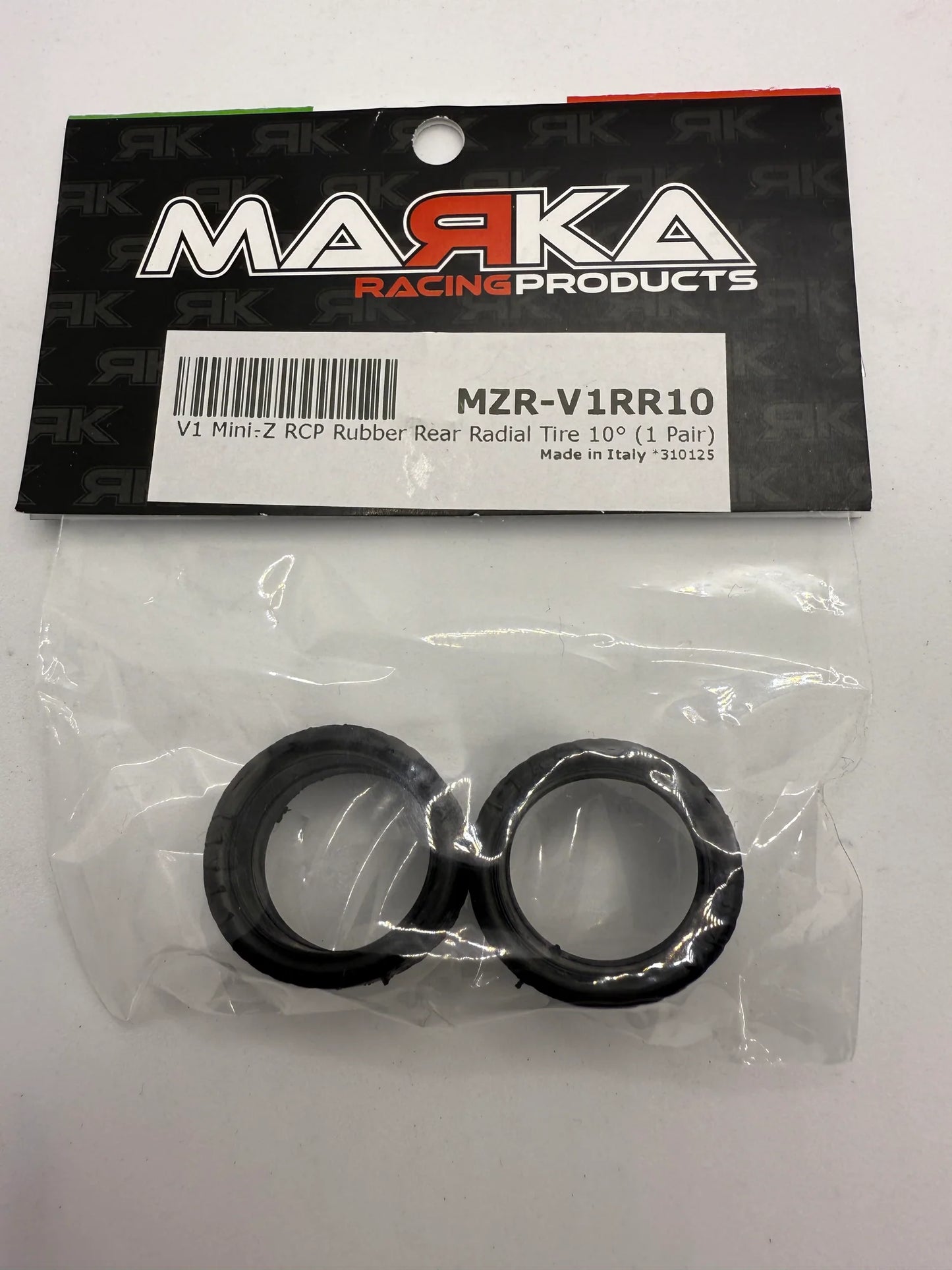 Marka MZR-V1RR 05,10,15,20,25 11mm Mini-Z RCP Rubber Rear Radial Tire