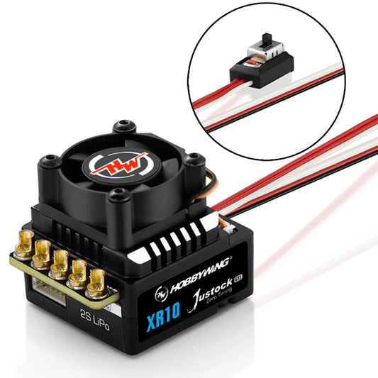 Hobbywing Xerun XR10 Justock G3S 1/10 Sensored Brushless ESC