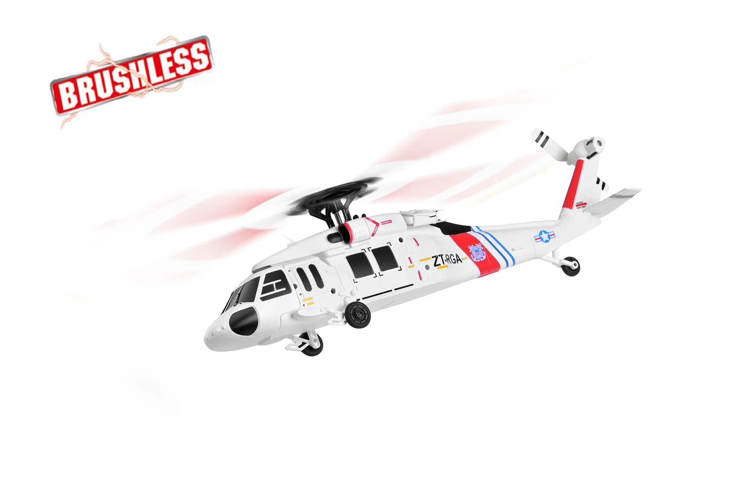 RC PRO K270 R/C Brushless Black Hawk UH-60L 4CH Flybarless RC Helicopter with Optical Flow