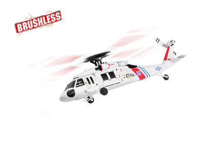 RC PRO K270 R/C Brushless Black Hawk UH-60L 4CH Flybarless RC Helicopter with Optical Flow