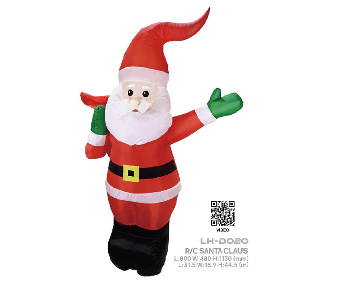 R/C SANTA – 2.4R Inflatable R/C Santa