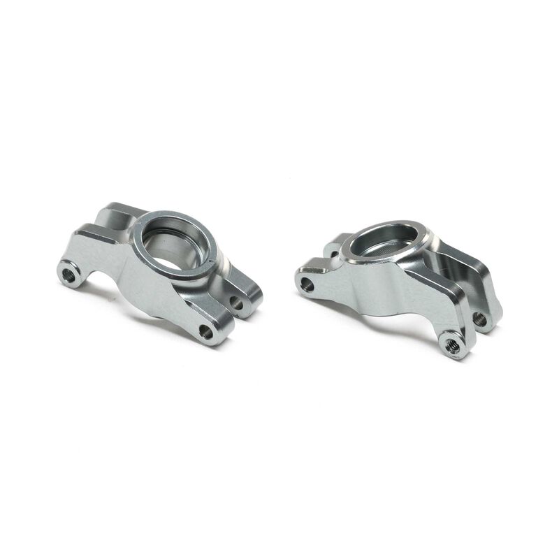Team Losi Rear Hubs, Aluminum: GROM