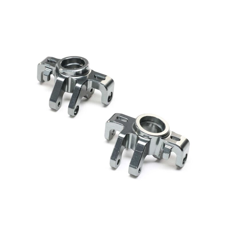 Team Losi Spindle Set, Aluminum: ALL GROM
