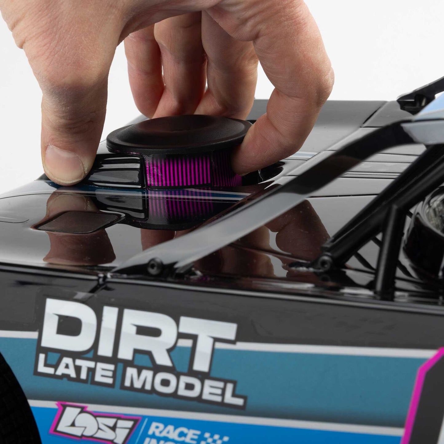 ***Pre-Order*** Losi 22S Dirt Late Model RTR, Summit Racing (Blue / Green)