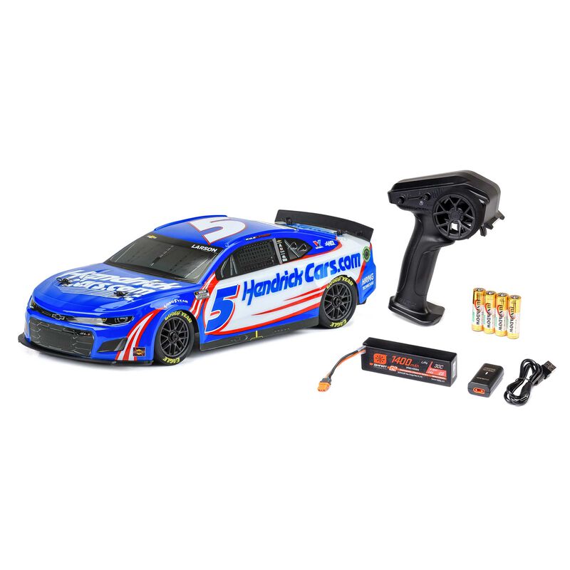 Team Losi 1/12 Losi NASCAR AWD RC Racecar, Kyle Larson No. 5 HendrickCars.com 2024 Chevrolet ZL1 Camaro