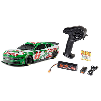 ***Pre-Order*** Team Losi 1/12 NASCAR Brad Keselowski #6 Castrol Ford Mustang RTR