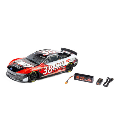 Team Losi 1/12 Losi NASCAR 2026 Zane Smith No. 38 Ford Mustang (Battery & Charger Included)