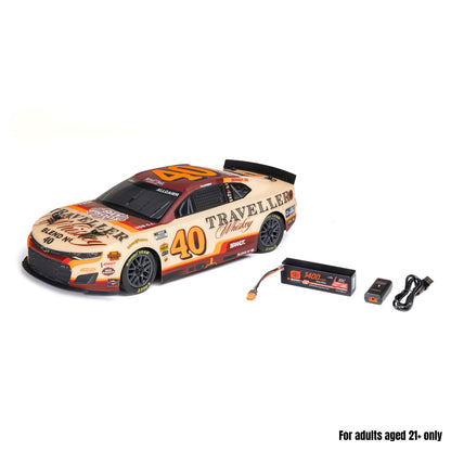 ***Pre-Order*** Team Losi 1/12 NASCAR 2026 Justin Allgaier No. 40 Traveller Whiskey (Battery & Charger Included)