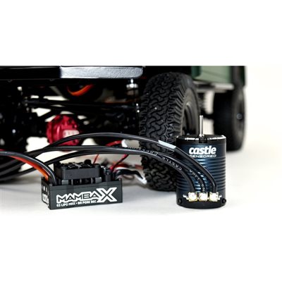 Castle - Mamba X ESC WP Edition 1406 Motors Crawler Combo