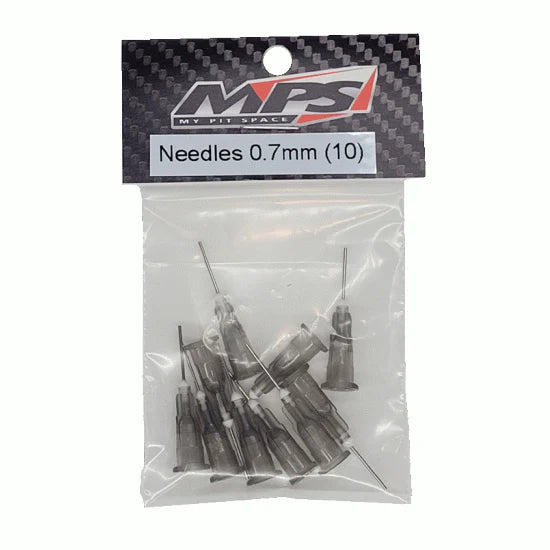 MPS Gluing Needles (10) (0.6mm to .09mm)