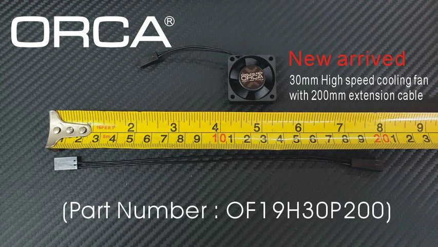 ORCA Ultra High Speed 30mm Motor Fan