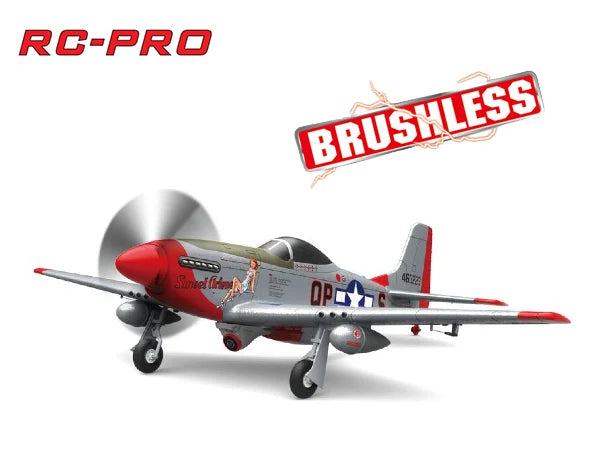 RC PRO R/C Airplane 3D/6G P-51 Ready To Fly