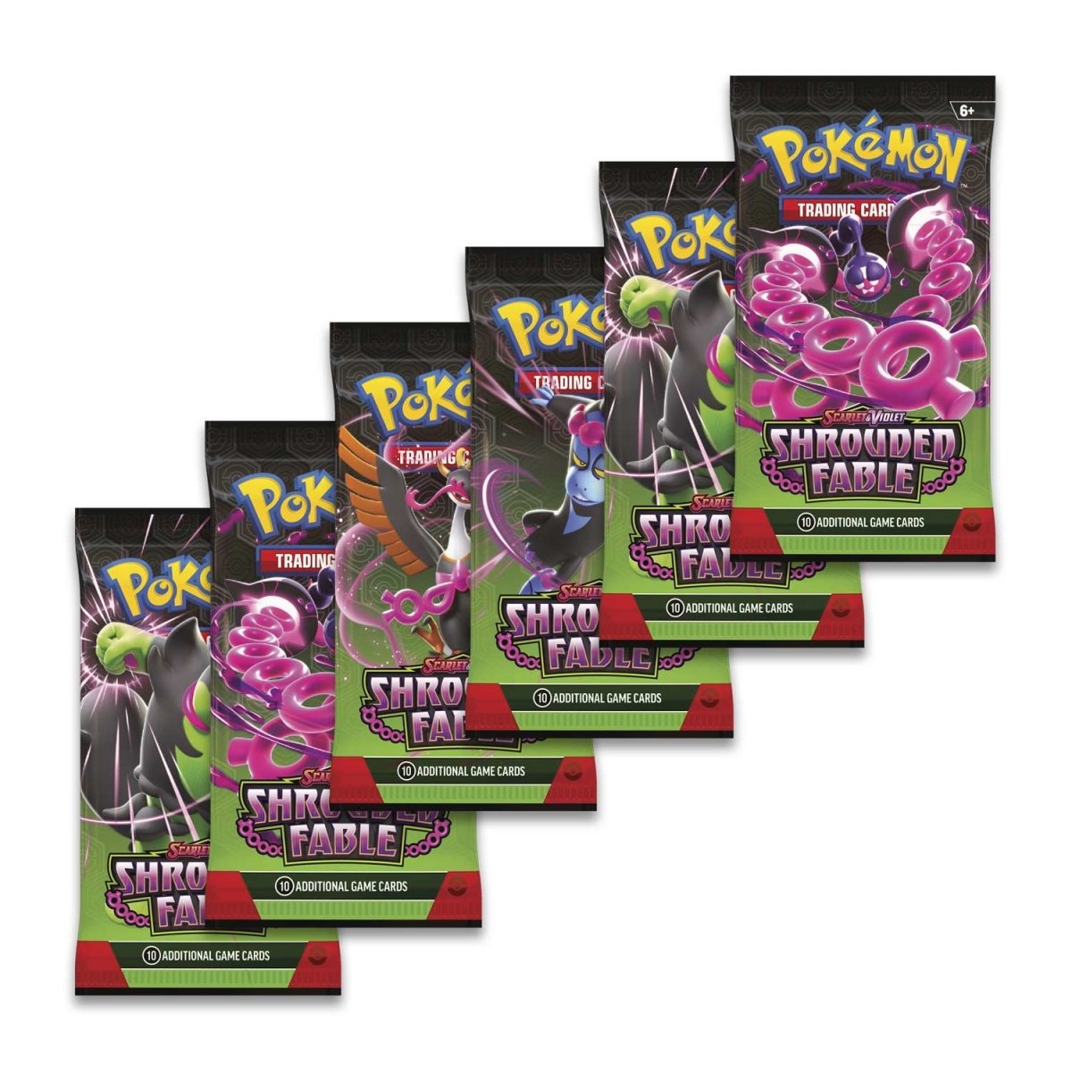 Pokémon TCG: Scarlet & Violet-Shrouded Fable Booster Bundle (6 Packs)