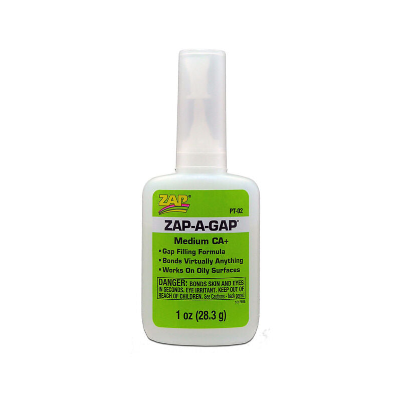 ZAP-A-Gap Medium CA+ Glue, 1 oz PT-02