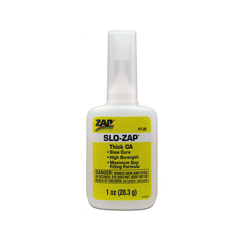 ZAP Slo-Zap Thick CA Glue, 1 oz PT-20