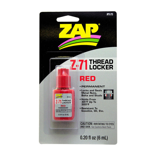 ZAP Z-71 Permanent Thread Lock, .20 oz PT-71