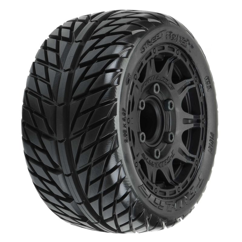 Proline Street Fighter - LP 2.8" Rustler 2wd/4wd F/R MT Tire 12mm/14mm