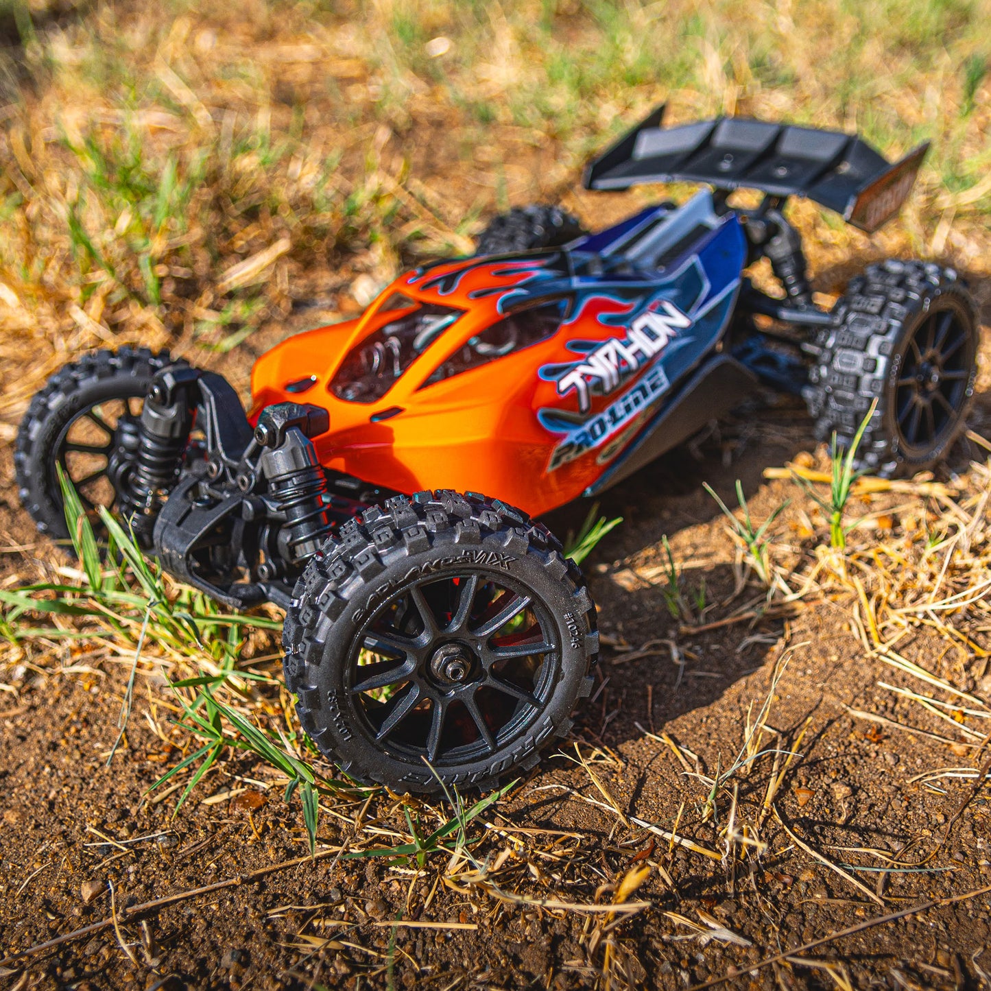 Pro-Line Badlands MX 1.9" Buggy Tires MTD Mach-10 Black Wheels: Typhon GROM